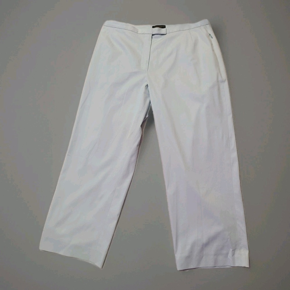 Donna Karan Signature Women's Light Blue Dress Pants Made in Italy Size 10